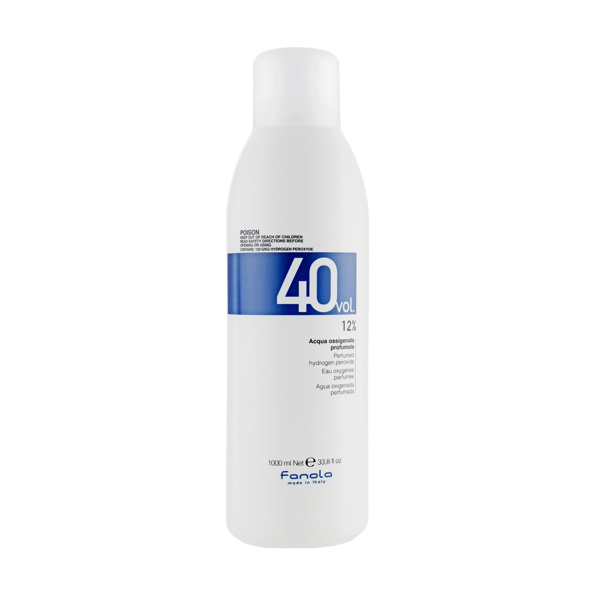 Окислювач для волосся Fanola Perfumed Hydrogen Peroxide Hair Oxidant 40 vol 12%, 1 л