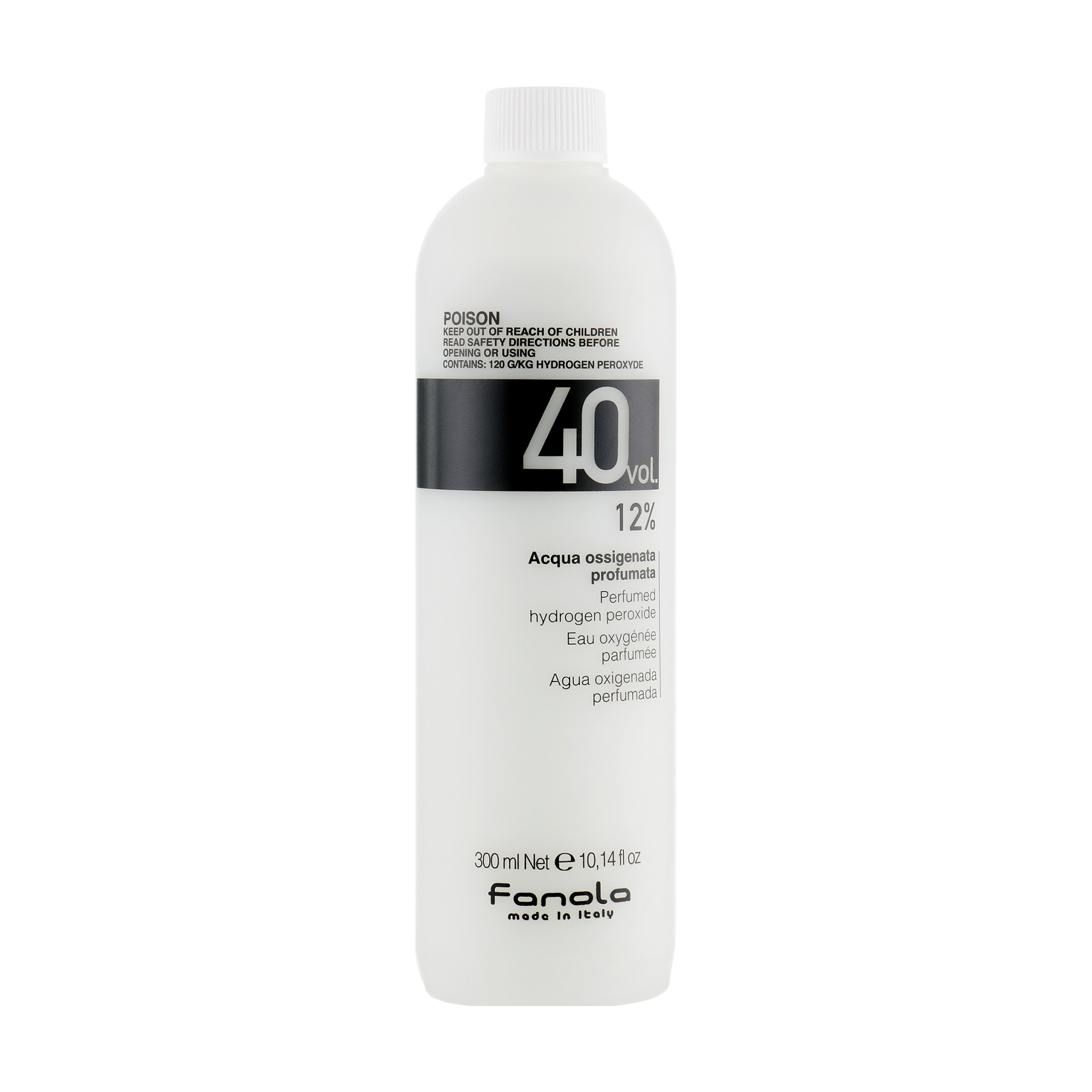 Окислювач для волосся Fanola Perfumed Hydrogen Peroxide Hair Oxidant 40 vol 12%, 300 мл
